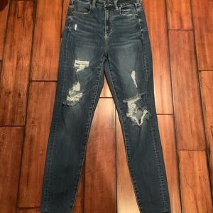 American Eagle Curvy Hi-Rise Jegging Size 4